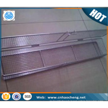 304 stainless steel wire mesh medical baskets/storage basket